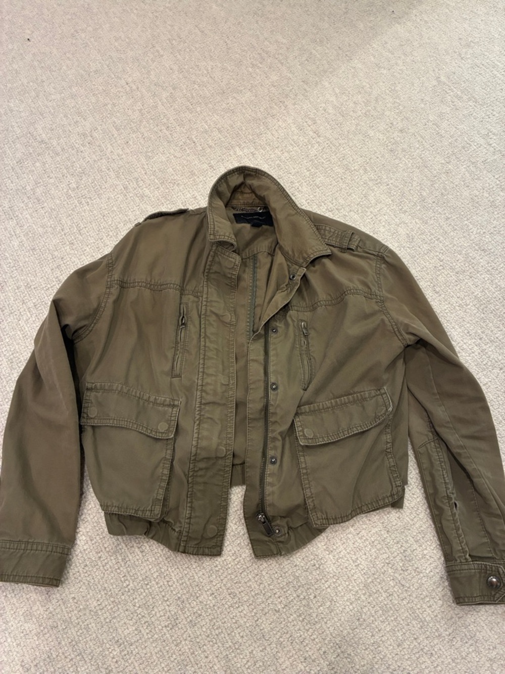 Vintage 2015 Banana Republic Petite Olive Jacket